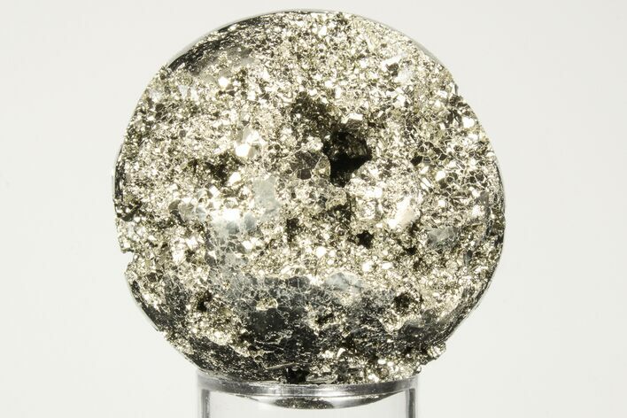 Polished Pyrite Sphere - Peru #193031